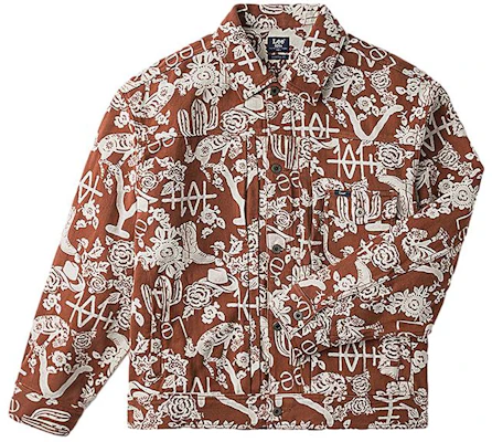 Lee Jaket Coklat Longgar Bordir Kancing Kerah LMT006991203425-A05168 Buy Lee Jaket Coklat Longgar Bordir Kancing Kerah LMT006991203425-A05168