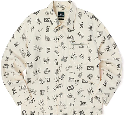 Lee FW22 全版Logo休閒外套 男款 - 米白色 LMT003669101218A00005 Buy Lee FW22 全版Logo休閒外套 男款 - 米白色 LMT003669101218A00005