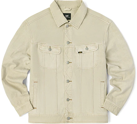 Lee FW22 Beige Solid Comfort Rider Jacket Koleksi Pria Musim Gugur Musim Semi LMT0037345TQ00F97W000 Buy Lee FW22 Beige Solid Comfort Rider Jacket Koleksi Pria Musim Gugur Musim Semi LMT0037345TQ00F97W000