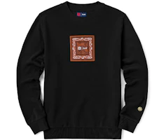 Lee FW22 Court Culture "Dragon Movement" Geometric Embroidered Sweatshirt Black LMT003642CST00FK11000 Lee FW22 Court Culture "Dragon Movement" Geometric Embroidered Sweatshirt Black LMT003642CST00FK11000