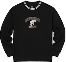 Lee FW22 Letter Print Loose Fit Fleece Sweatshirt Unisex BLACK LMT004047100893K11000 Lee FW22 Letter Print Loose Fit Fleece Sweatshirt Unisex BLACK LMT004047100893K11000