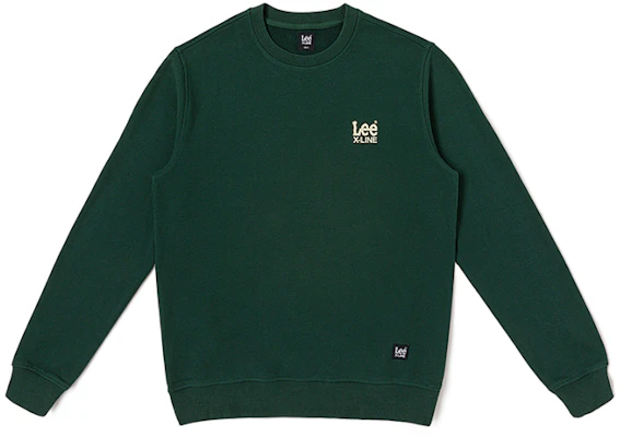 Lee 秋冬系列 標誌印花圓領衛衣 綠色標準版型 LMT0071254XH00FA01736 Buy Lee 秋冬系列 標誌印花圓領衛衣 綠色標準版型 LMT0071254XH00FA01736