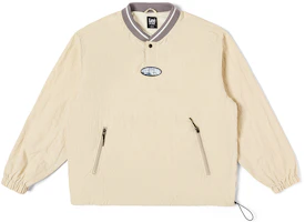 Lee FW23 Water-Repellent Fleece Baseball Jacket Beige Unisex LUT007256202051A03034 Lee FW23 Water-Repellent Fleece Baseball Jacket Beige Unisex LUT007256202051A03034