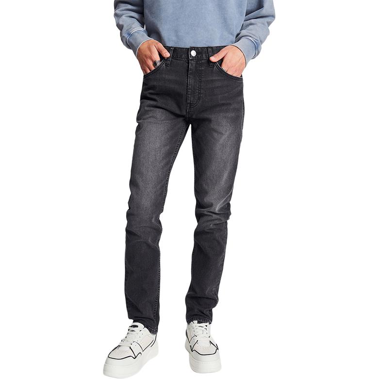 Lee FW24 705 Standard Mid-Rise Tapered 5-Pocket  Jeans Black LMB100705201494A06934