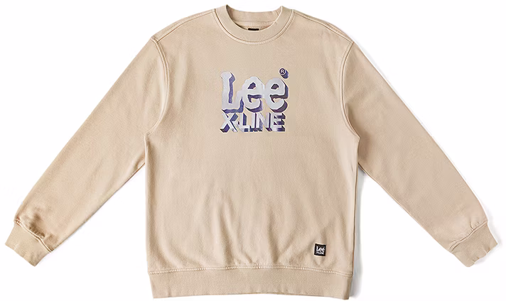 lee-fw-24-comfort-fit-crewneck-logo-print-long-sleeve-sweatshirt-beige-lut-009040204177-a03034