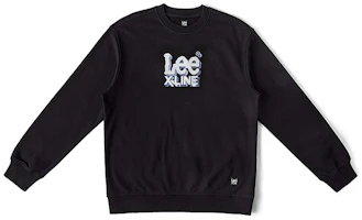Lee FW24 Comfort Fit Crewneck Logo Print Pullover Sweatshirt Unisex BLACK LUT009040204177K11000 Lee FW24 Comfort Fit Crewneck Logo Print Pullover Sweatshirt Unisex BLACK LUT009040204177K11000
