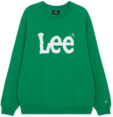 Lee Green Crewneck Sweatshirt Lengan Panjang dengan Cetakan Huruf. LUT006428203207--A04868 Buy Lee Green Crewneck Sweatshirt Lengan Panjang dengan Cetakan Huruf. LUT006428203207--A04868
