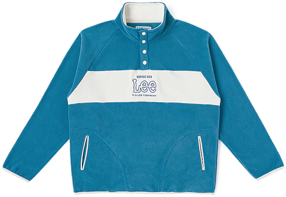 Lee Japan Desain Jaket Pullover Half-Placket Kasual Tren Biru LMT008436205398A06576 Buy Lee Japan Desain Jaket Pullover Half-Placket Kasual Tren Biru LMT008436205398A06576