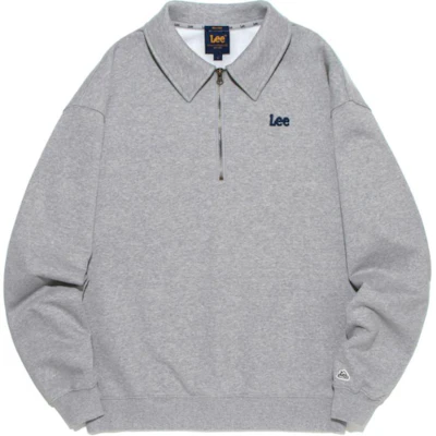 Lee Korean Oversized Pullover Sweatshirt Unisex Abu-Abu Drop-Shoulder LE2401CR09GR Buy Lee Korean Oversized Pullover Sweatshirt Unisex Abu-Abu Drop-Shoulder LE2401CR09GR