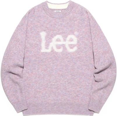 Lee 字母印花圆领针织毛衣卫衣 男女同款 - 粉色 LE2303KT02PI Buy Lee 字母印花圆领针织毛衣卫衣 男女同款 - 粉色 LE2303KT02PI