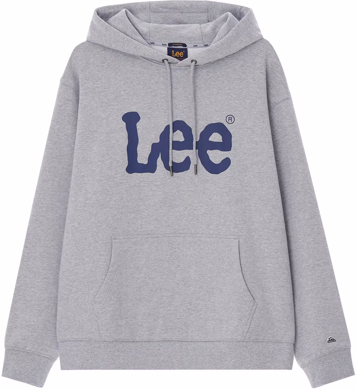 lee-letter-print-hoodie-long-sleeve-minimalist-gray-le-2403-hd-01-gr