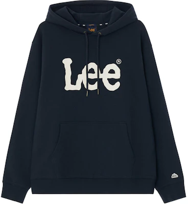 Lee 字母印花連帽衫 男女通用 海軍藍 LE2403HD01NA Buy Lee 字母印花連帽衫 男女通用 海軍藍 LE2403HD01NA