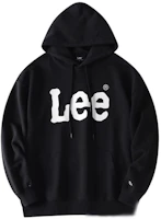 Lee Letter Print Oversized Hoodie Unisex BLACK LUT006400203179-A04840 Lee Letter Print Oversized Hoodie Unisex BLACK LUT006400203179-A04840