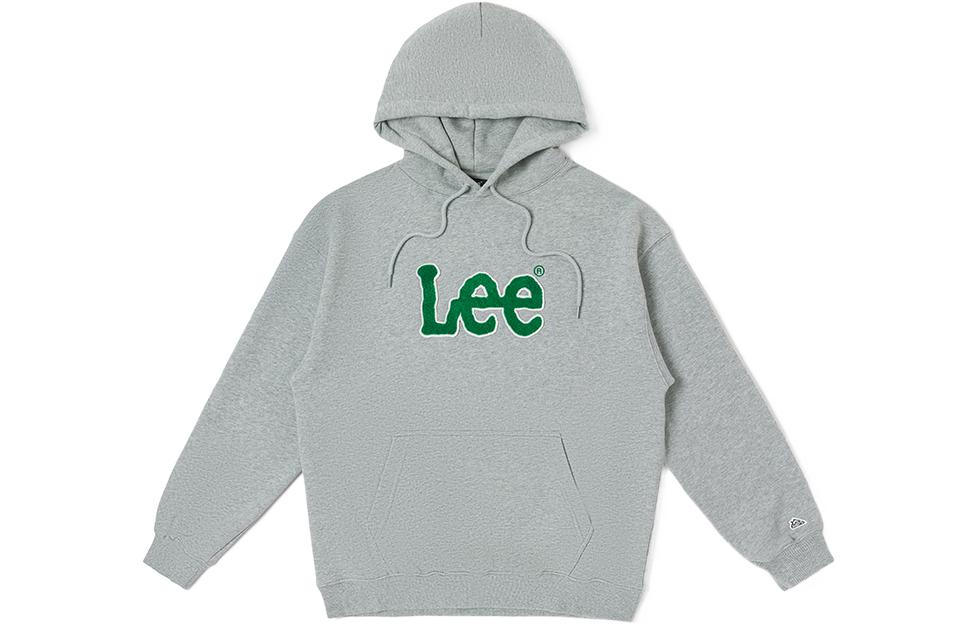 Lee Letter Print Pullover Hoodie Unisex LUT00641