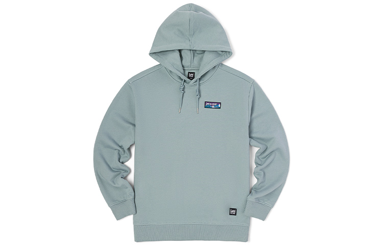 Lee Logo Print Pullover Sweatshirt Jade Green LMT004045100893A01745