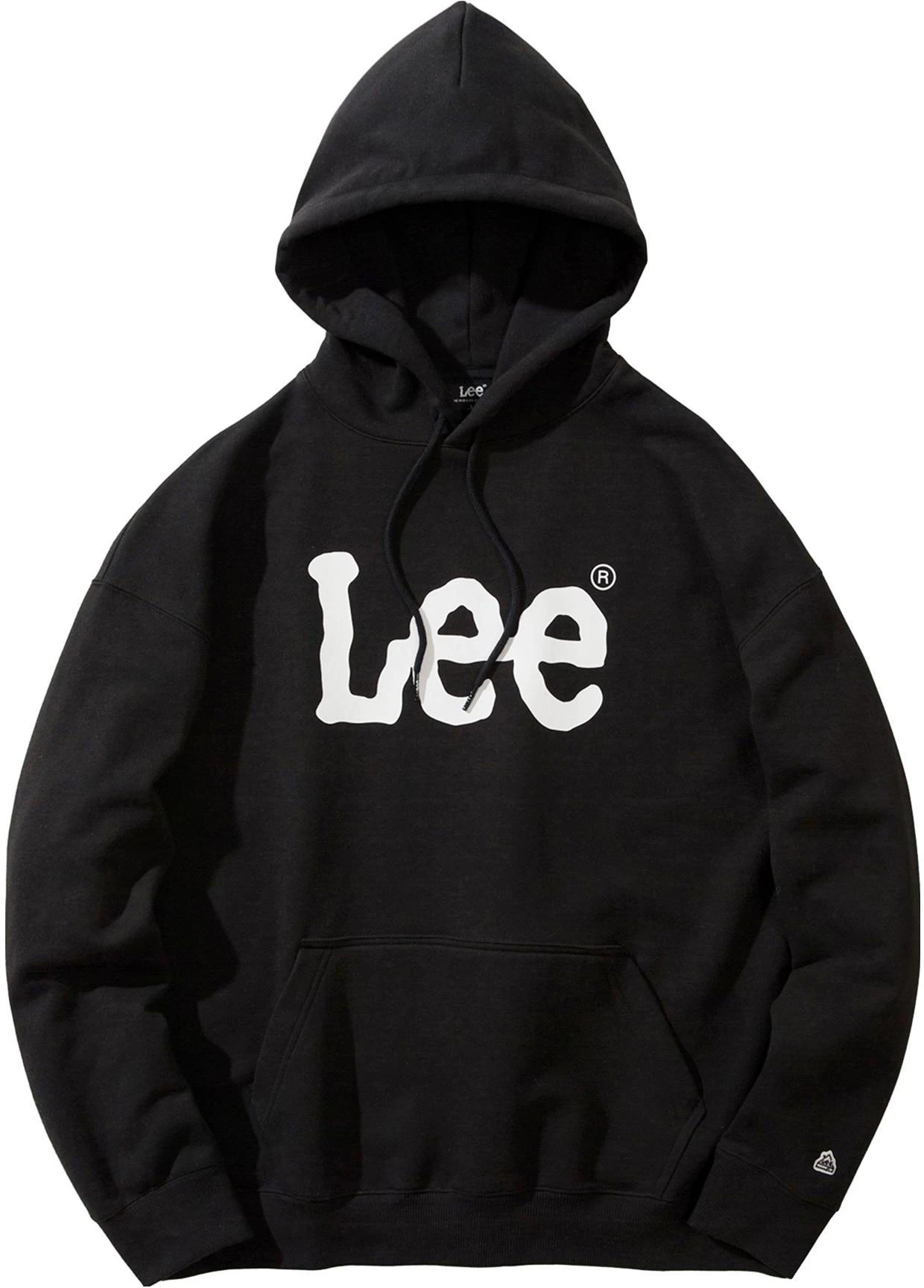 lee-logo-printed-hoodie-unisex-long-sleeve-pullover-le-2203-hd-01-bk