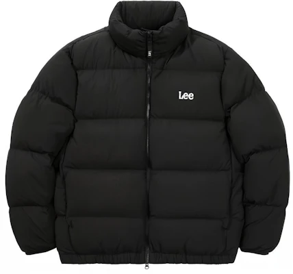 Lee Logo Puffer Jacket Korean Style Unisex Down Jacket for Couples LE2204DP01 Buy Lee Logo Puffer Jacket Korean Style Unisex Down Jacket for Couples LE2204DP01