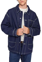 Lee Loose-Fit Denim Jacket with Distinct Stitching in Light Wash. LMT006240100354-898L00 Lee Loose-Fit Denim Jacket with Distinct Stitching in Light Wash. LMT006240100354-898L00