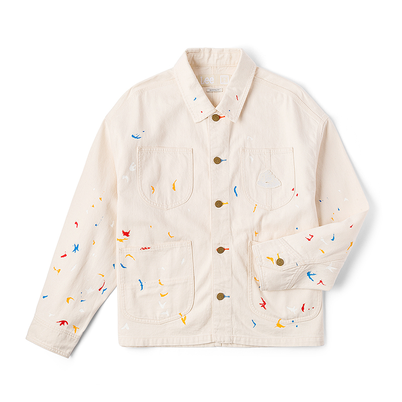 Lee Multicolor Splatter Comfort Work Jacket Unisex LUT009197206012A00005
