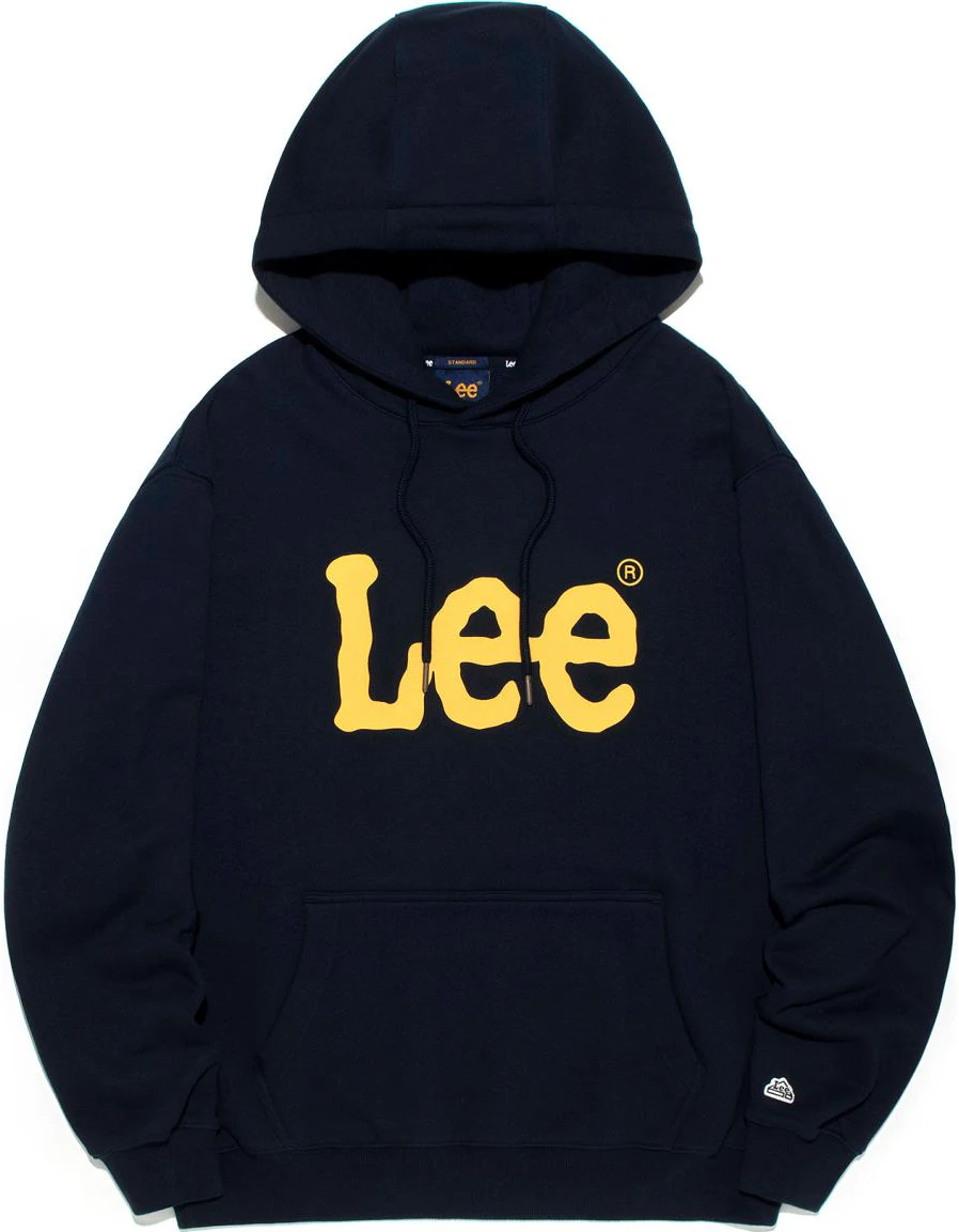 lee-navy-blue-unisex-hoodie-with-letter-print-design-le-2401-hd-01-na