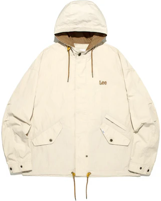 Jaket Pria Lee Hooded Loose-Fit Warna Gading Ivory LE2401JK05IV Buy Jaket Pria Lee Hooded Loose-Fit Warna Gading Ivory LE2401JK05IV