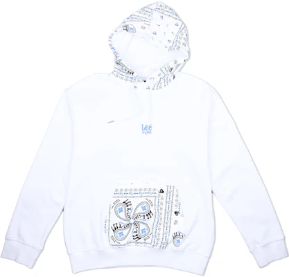 Lee 小標誌針織連帽上衣 白色 休閒長袖。 LMT0000094XH00F-K14000 Buy Lee 小標誌針織連帽上衣 白色 休閒長袖。 LMT0000094XH00F-K14000