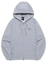 Lee Small Twitch Logo Hoodie Zip-Up Gray LE2503HZ01GR Lee Small Twitch Logo Hoodie Zip-Up Gray LE2503HZ01GR