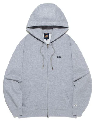 Lee Small Twitch Logo Hoodie Zip-Up Gray LE2503HZ01GR Buy Lee Small Twitch Logo Hoodie Zip-Up Gray LE2503HZ01GR