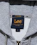 Lookbook Lee Small Twitch Logo Hoodie Zip-Up Gray LE2503HZ01GR
