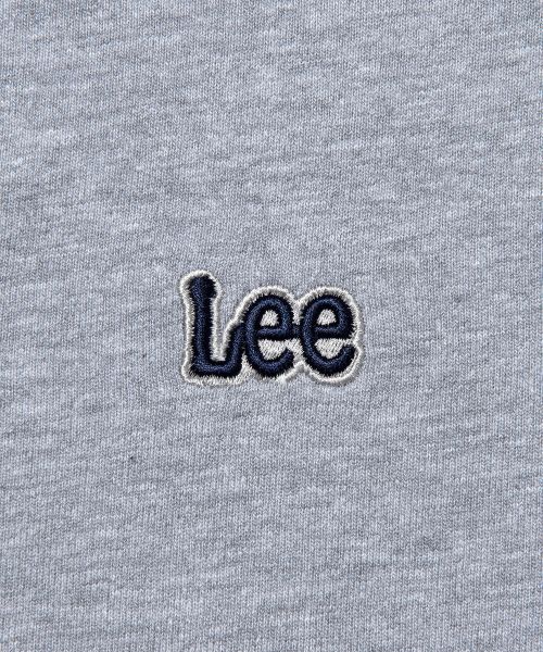 Shop Lee Small Twitch Logo Hoodie Zip-Up Gray LE2503HZ01GR