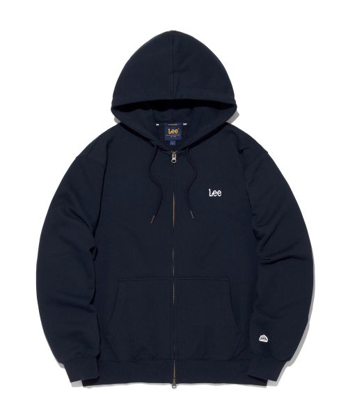 Lee Small Twitch Logo Hoodie Zip-Up Navy LE2601HZ20NA