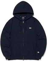 Lee Small Twitch Logo Hoodie Zip-Up Navy LE2601HZ20NA Lee Small Twitch Logo Hoodie Zip-Up Navy LE2601HZ20NA