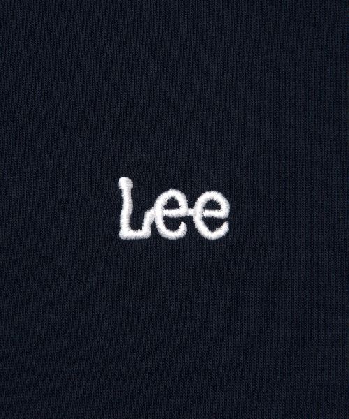 Shop Lee Small Twitch Logo Hoodie Zip-Up Navy LE2601HZ20NA