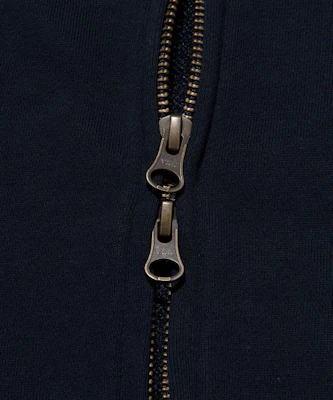 Lee Small Twitch Logo Hoodie Zip-Up Navy LE2601HZ20NA Details for Lee Small Twitch Logo Hoodie Zip-Up Navy LE2601HZ20NA