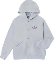 Lee Solid Color Button-Up Hoodie Grey LMT005376CST00FA02848 Lee Solid Color Button-Up Hoodie Grey LMT005376CST00FA02848