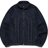 Lee Solid Color Stand Collar Oversized Jacket Men’s Deep Indigo LE2401JK07ID Lee Solid Color Stand Collar Oversized Jacket Men’s Deep Indigo LE2401JK07ID