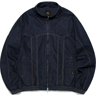 Lee Jaket Pria Warna Solid Oversize Kerah Stand Deep Indigo LE2401JK07ID Buy Lee Jaket Pria Warna Solid Oversize Kerah Stand Deep Indigo LE2401JK07ID