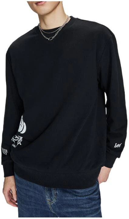 lee-ss-23-solid-color-graphic-pullover-sweatshirt-black-lmt-005080-cst-00-f-k11000