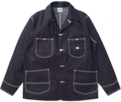 Lee SS24 Basic Oversized Casual Letter Logo Multi-Pocket Jacket Unisex Indigo LT0659C589 Lee SS24 Basic Oversized Casual Letter Logo Multi-Pocket Jacket Unisex Indigo LT0659C589