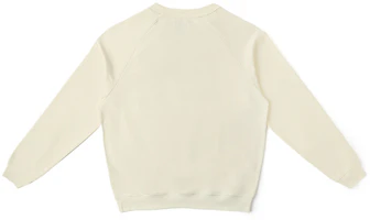 Lee SS24 White Graphic Crewneck Pullover Sweatshirt - Loose Fit. LMT006995CST00F-A05173 Lee SS24 White Graphic Crewneck Pullover Sweatshirt - Loose Fit. LMT006995CST00F-A05173