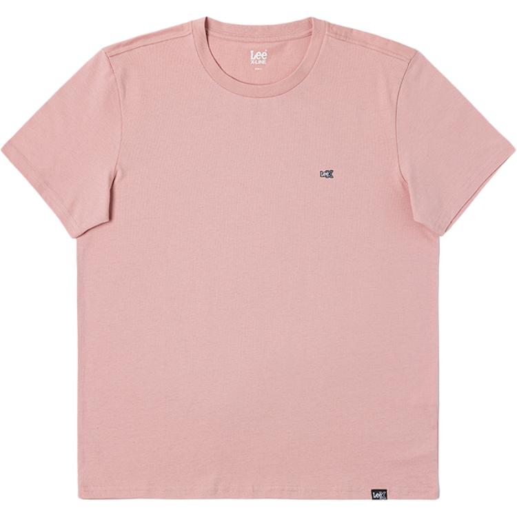 Lee SS25 Pink Unisex Letter Logo Graphic Crewneck Short Sleeve T-Shirt LUT0053984LE00FA03953