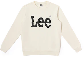 Lee Standard Logo Print Crewneck Long Sleeve Sweatshirt Men Off-White LMT006571201764A00005 Lee Standard Logo Print Crewneck Long Sleeve Sweatshirt Men Off-White LMT006571201764A00005