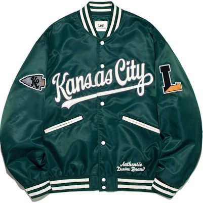 Lee Unisex Jaket Lengan Panjang Hijau dengan Cetak Huruf Nyaman LE2401JK06GN Buy Lee Unisex Jaket Lengan Panjang Hijau dengan Cetak Huruf Nyaman LE2401JK06GN