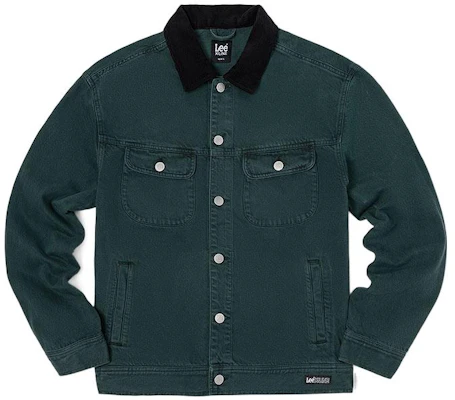 Lee X-Line Jaket Hijau Zaitun Single-Breasted dengan Kerah Lapel. LMT0040095TQ00FA02545 Buy Lee X-Line Jaket Hijau Zaitun Single-Breasted dengan Kerah Lapel. LMT0040095TQ00FA02545