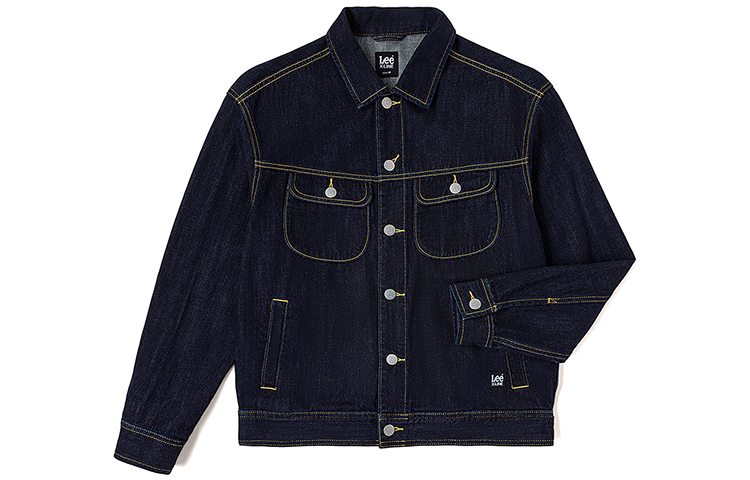 Lee Xline FW23 Comfy Rider Jacket Washed Denim Unisex Trendy Outerwear LUT0072055PN00F898L00