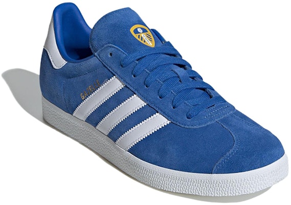 Leeds United x adidas Originals Gazelle "Biru/Putih/Emas Metalik" IE8497 Lookbook Leeds United x adidas Originals Gazelle "Biru/Putih/Emas Metalik" IE8497