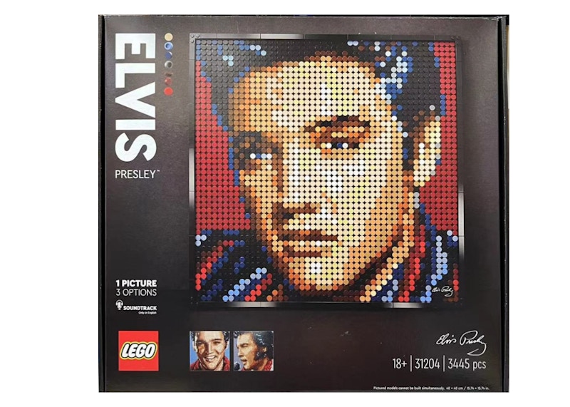 LEGO Art Elvis Presley "The King" Set 31204