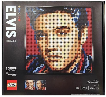 LEGO Art Elvis Presley "The King" Set 31204 Buy LEGO Art Elvis Presley "The King" Set 31204