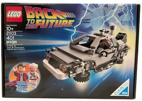 LEGO Back To The Future The DeLorean Time Machine Set 21103 LEGO Back To The Future The DeLorean Time Machine Set 21103
