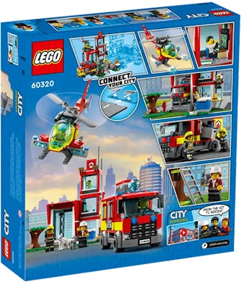 LEGO City Fire Station Set 60320 Lookbook LEGO City Fire Station Set 60320